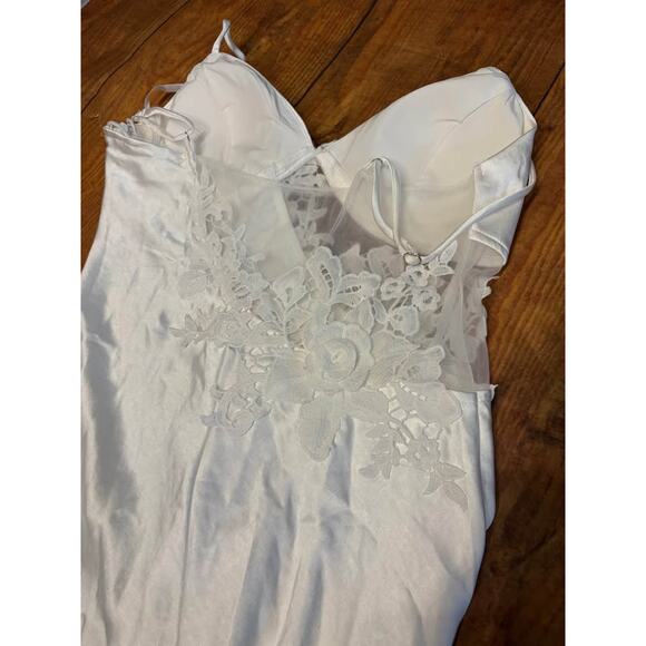 Sz M - NEW Saints & Secrets Satin Dress - Picture 9 of 9